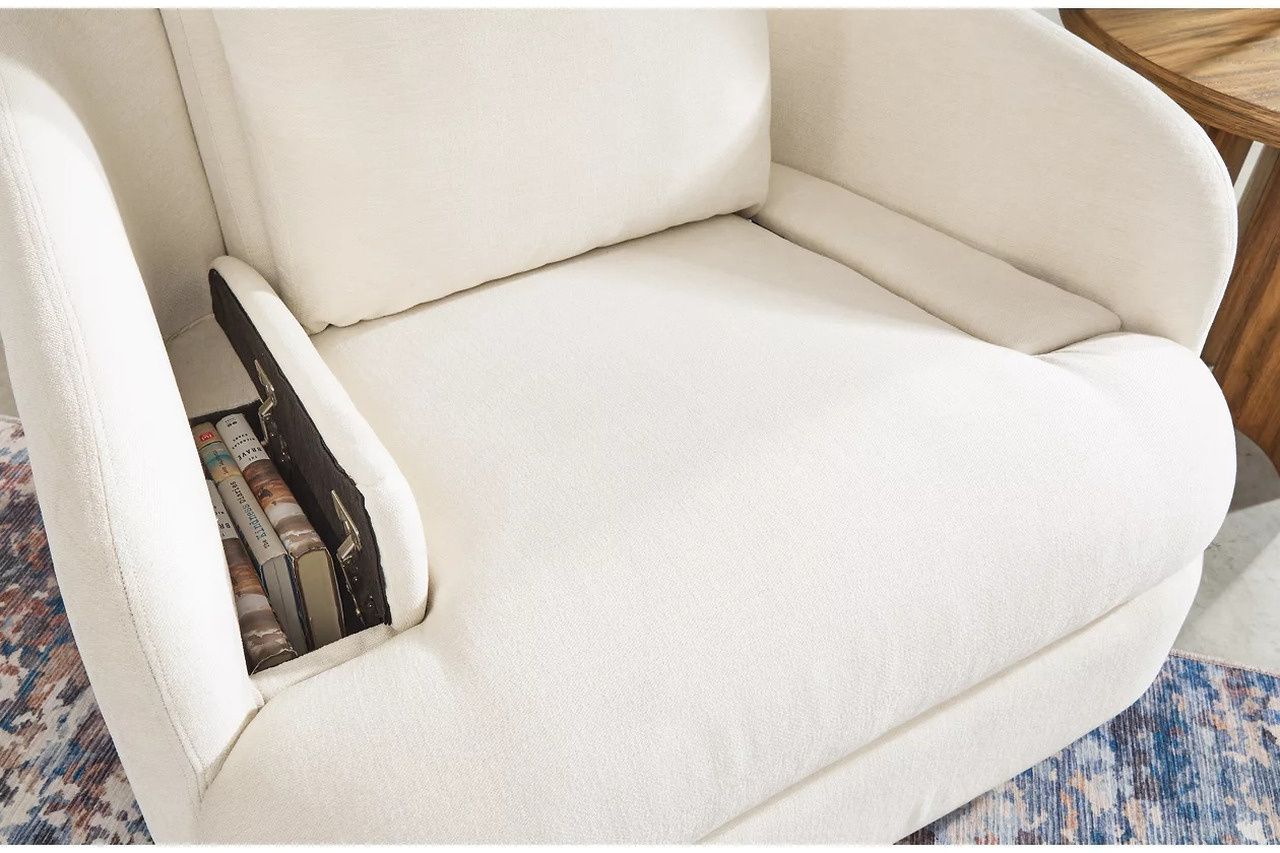 Modmax 8-Piece LAF Sectional with Audio System and Chaise In Oyster 92103S47