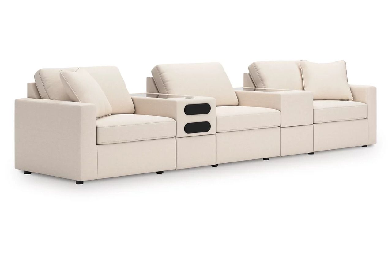 Modmax 5-Piece Sectional with Audio System In Oyster 92103S64