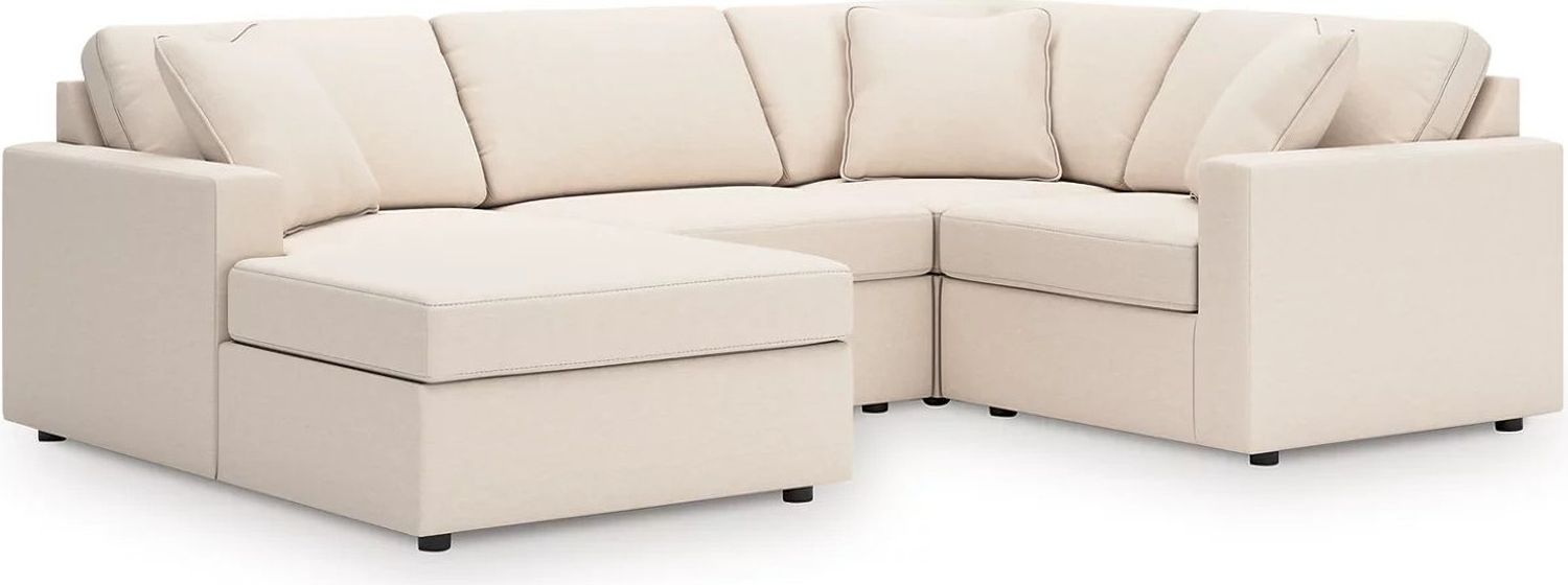 Modmax 4-Piece Sectional with LAF Chaise In Oyster 92103S66