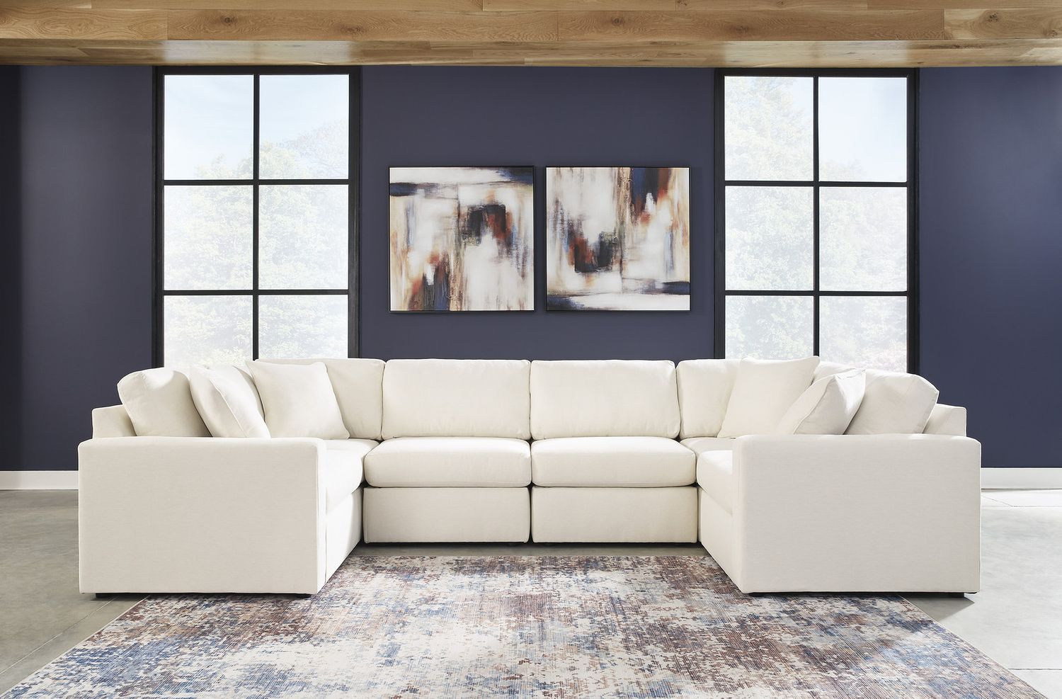 Modmax 6-Piece Sectional In Oyster 92103S8