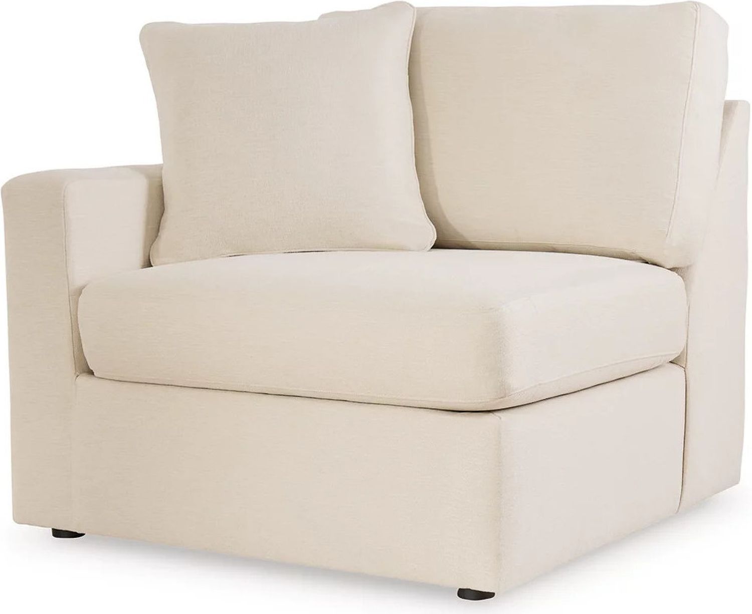 Modmax 6-Piece Sectional and Ottoman In Oyster 92103U16