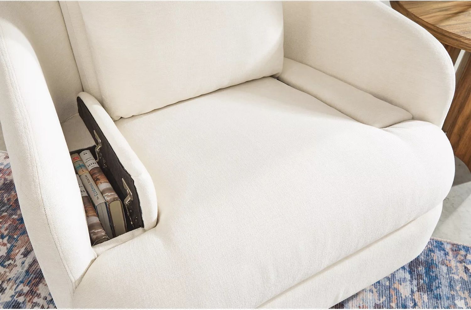Modmax 6-Piece Sectional and Ottoman In Oyster 92103U16