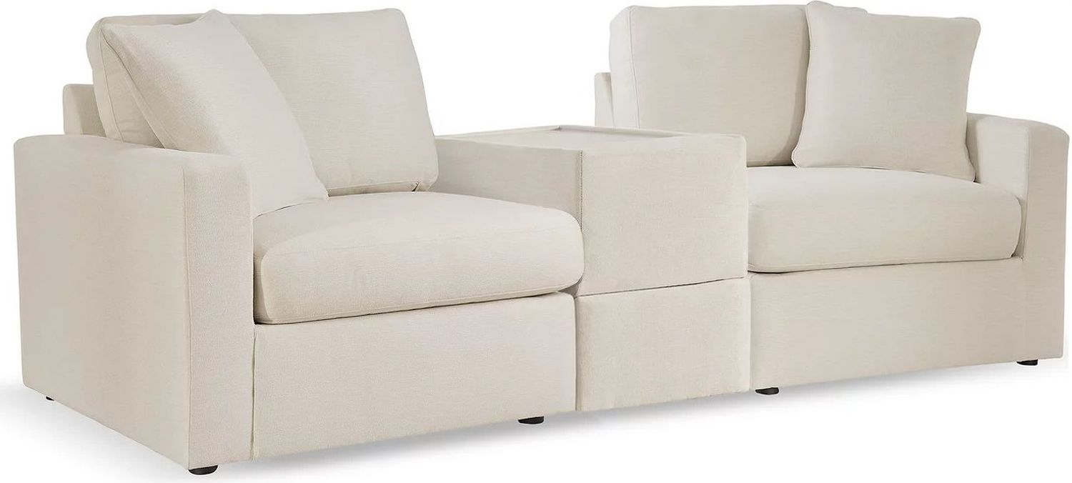 Modmax 3-Piece Sectional Sofa and 2-Piece Sectional Loveseat In Oyster 92103U22
