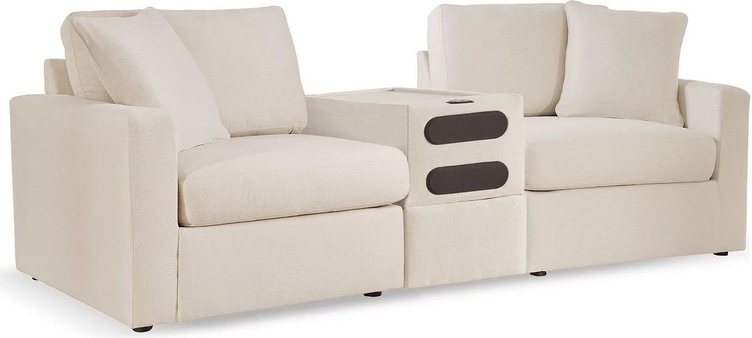 Modmax 3-Piece Sectional Sofa and 2-Piece Sectional Loveseat In Oyster 92103U22