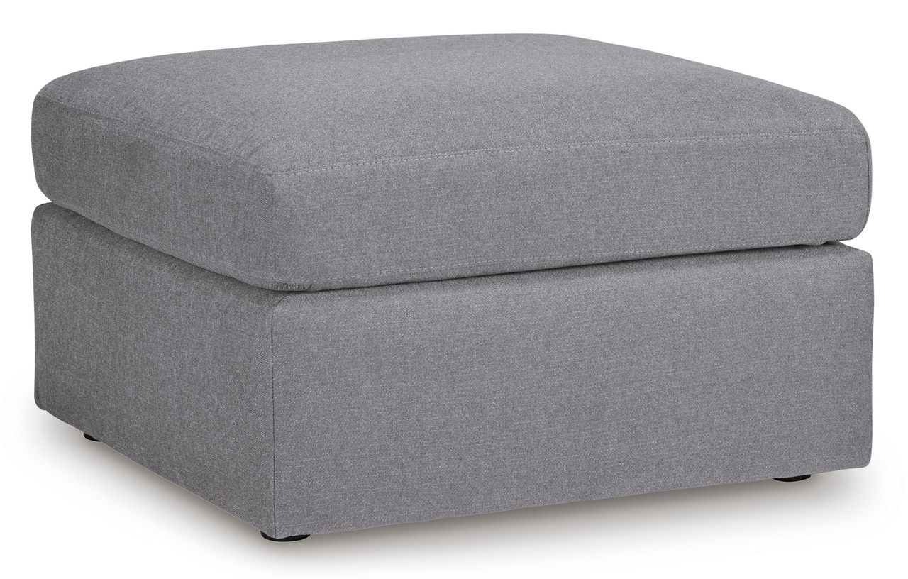Modmax Oversized Accent Ottoman In Granite 9210408