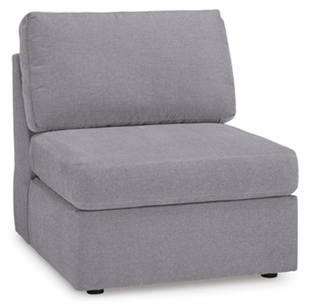 Modmax Armless Chair In Granite 9210446