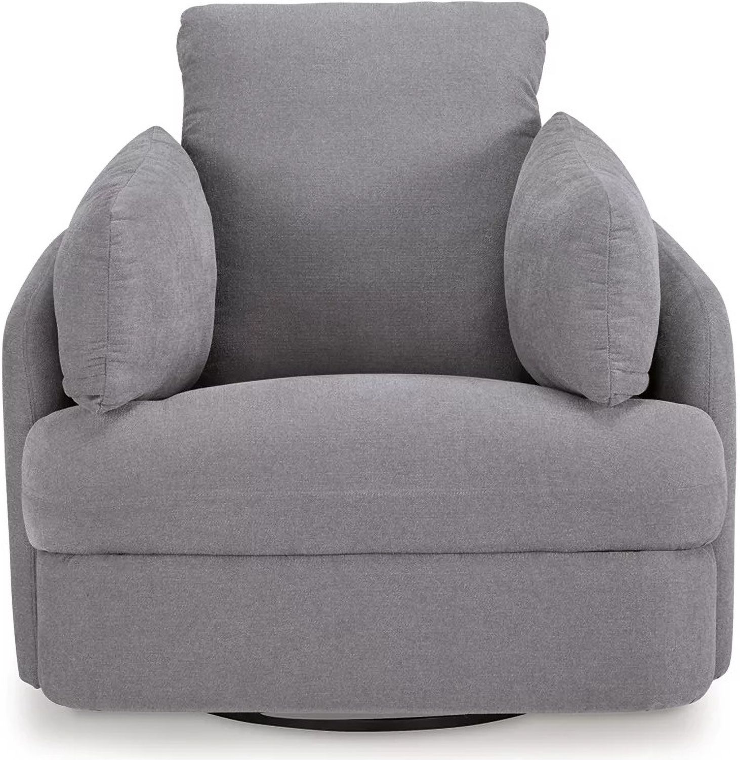 Modmax Swivel Glider Chair In Granite 9210461