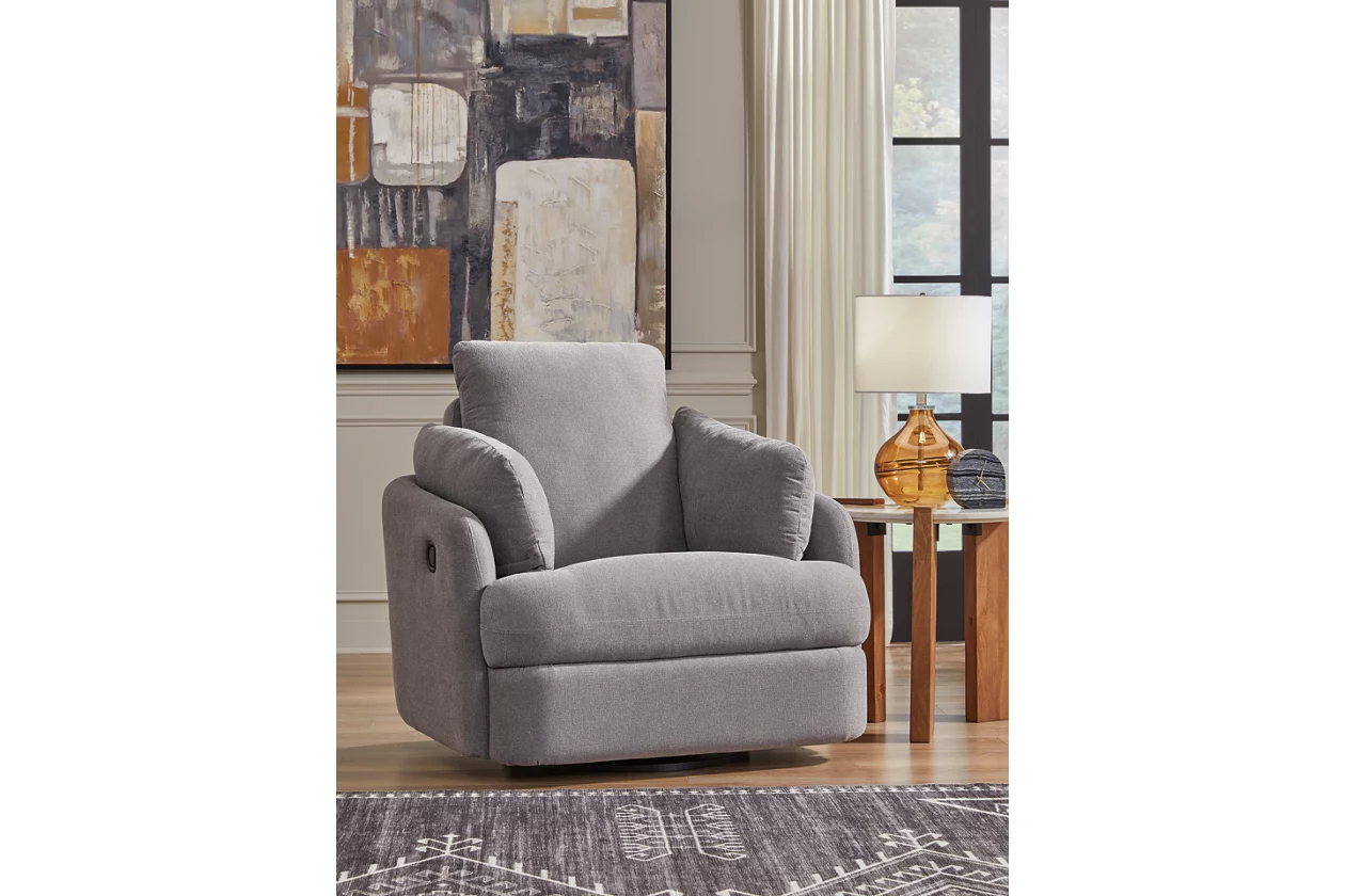 Modmax Swivel Glider Chair In Granite 9210461