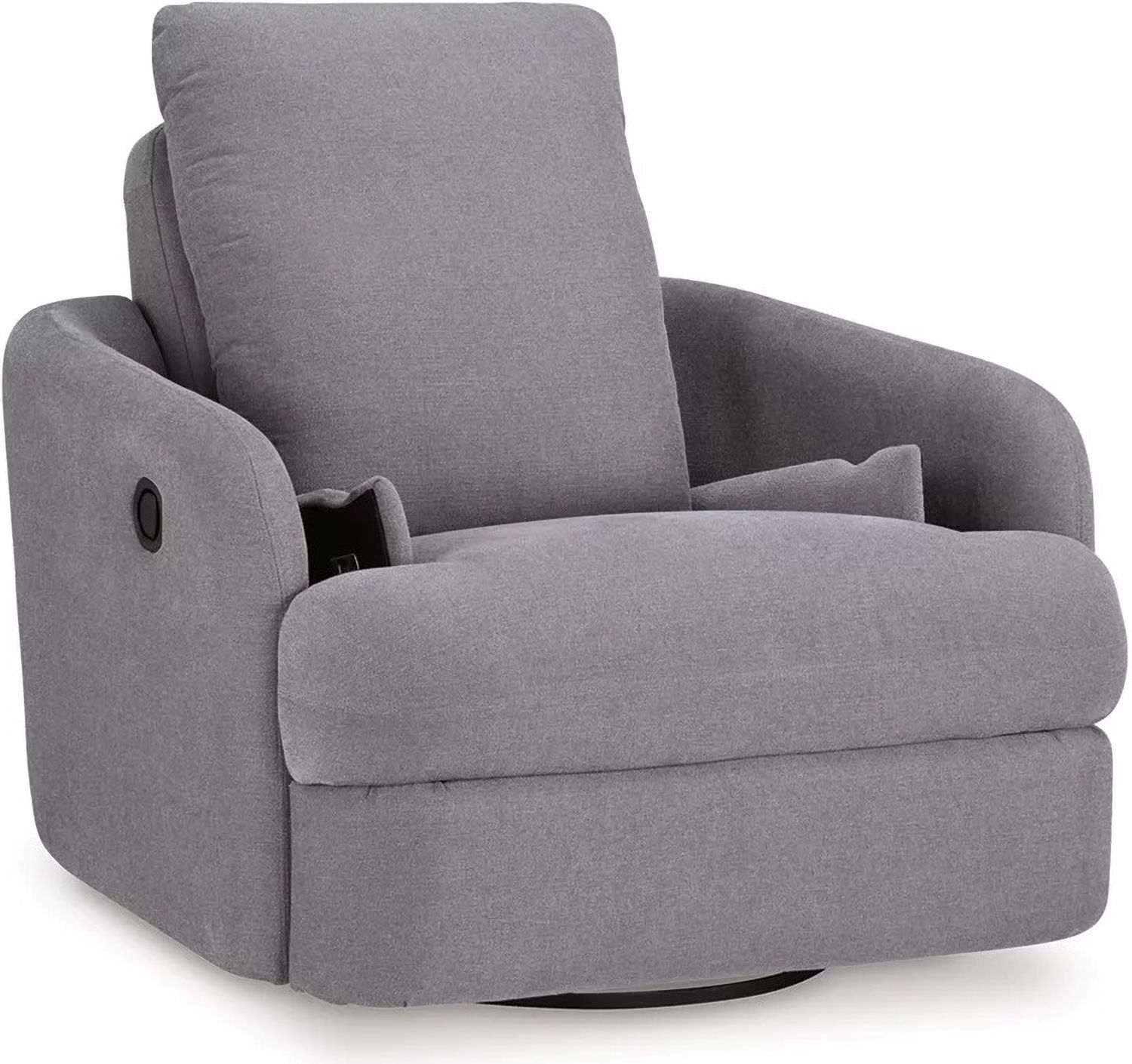 Modmax Swivel Glider Chair In Granite 9210461