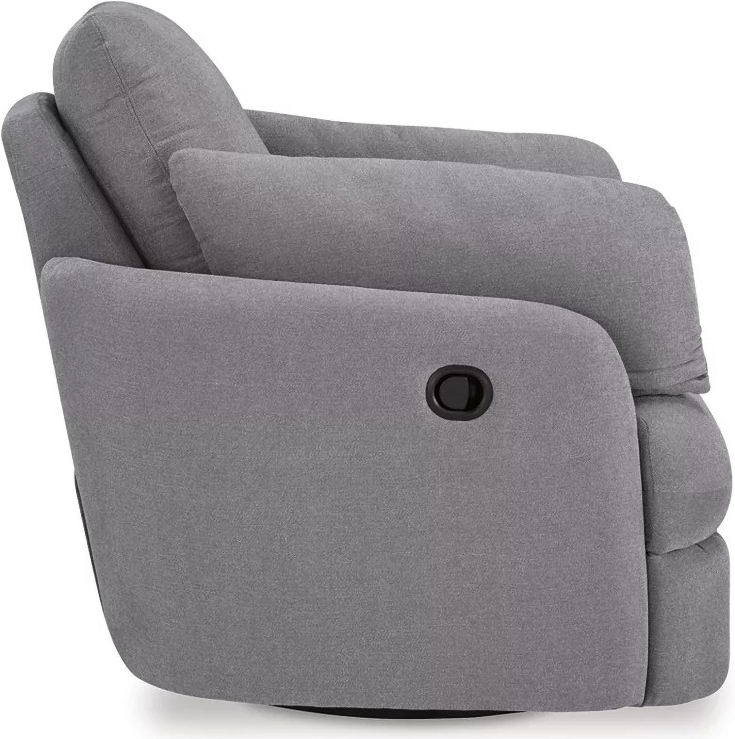Modmax Swivel Glider Chair In Granite 9210461