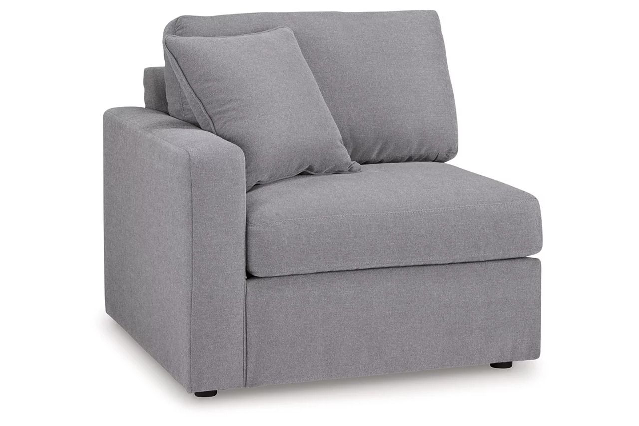 Modmax 3-Piece Sectional with Audio Console In Granite 92104S13