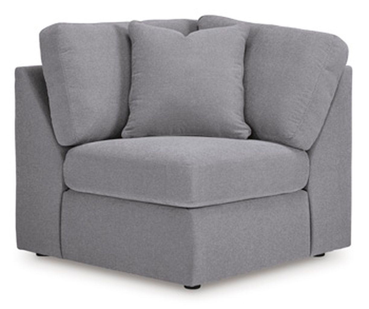 Modmax 6-Piece LAF Sectional with Audio Console In Granite 92104S23