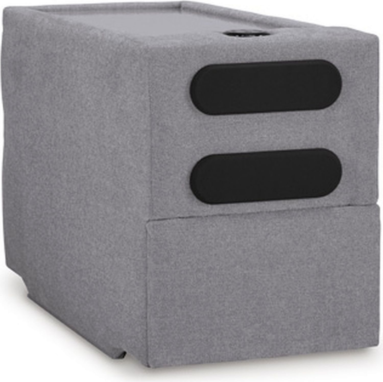 Modmax 6-Piece RAF Sectional with Audio Console In Granite 92104S25