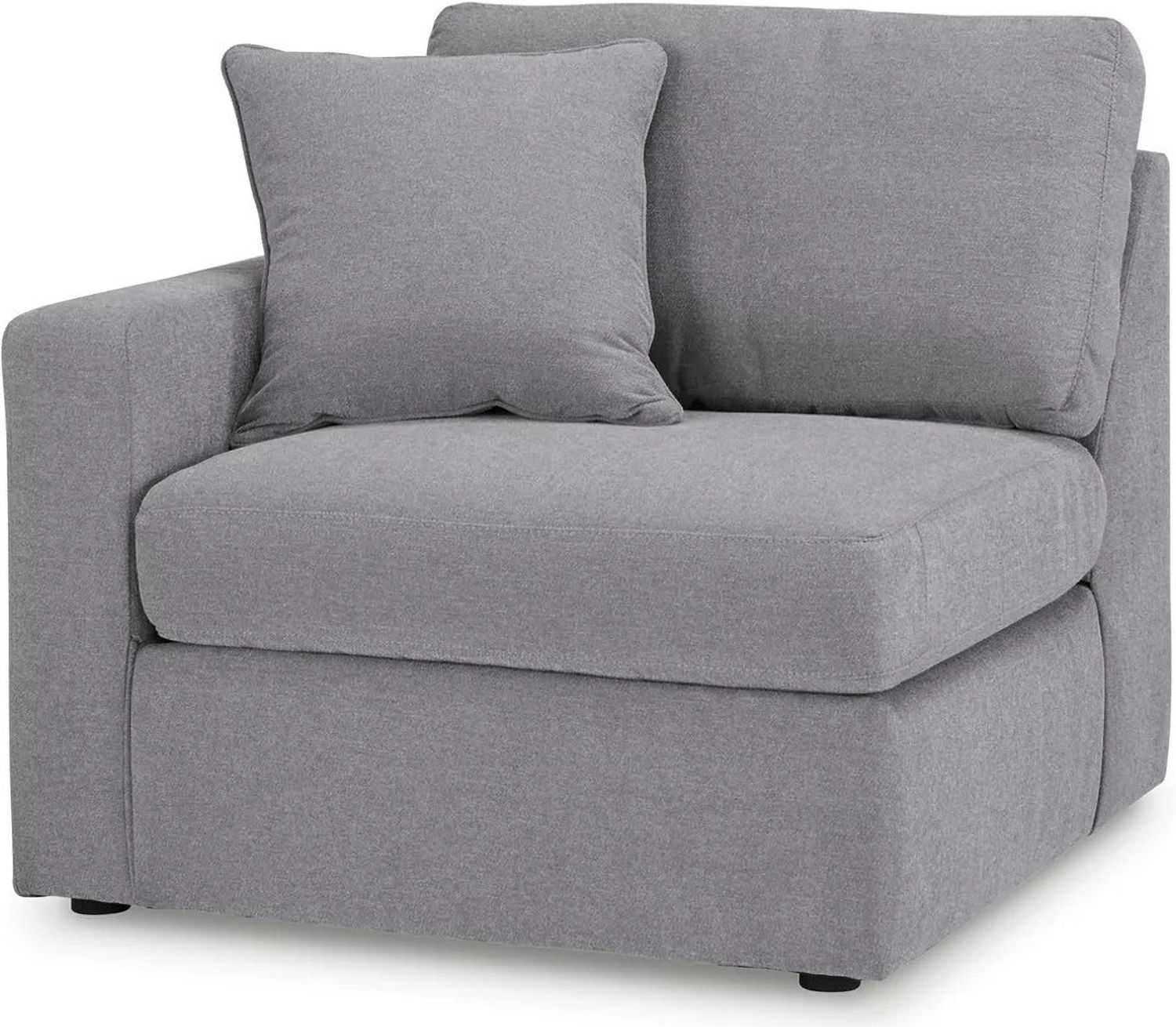 Modmax 4-Piece RAF Sectional with Chaise In Granite 92104S27