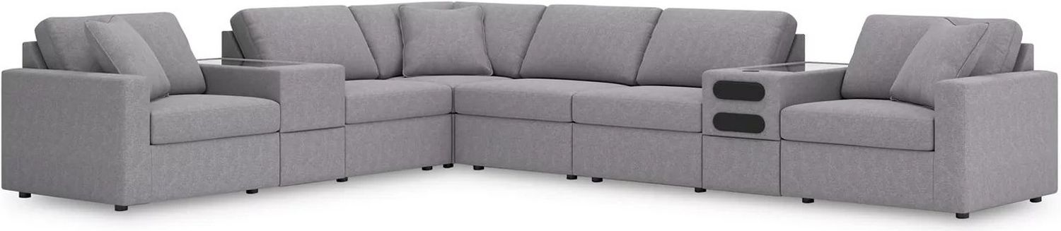 Modmax 8-Piece Sectional In Granite 92104S30