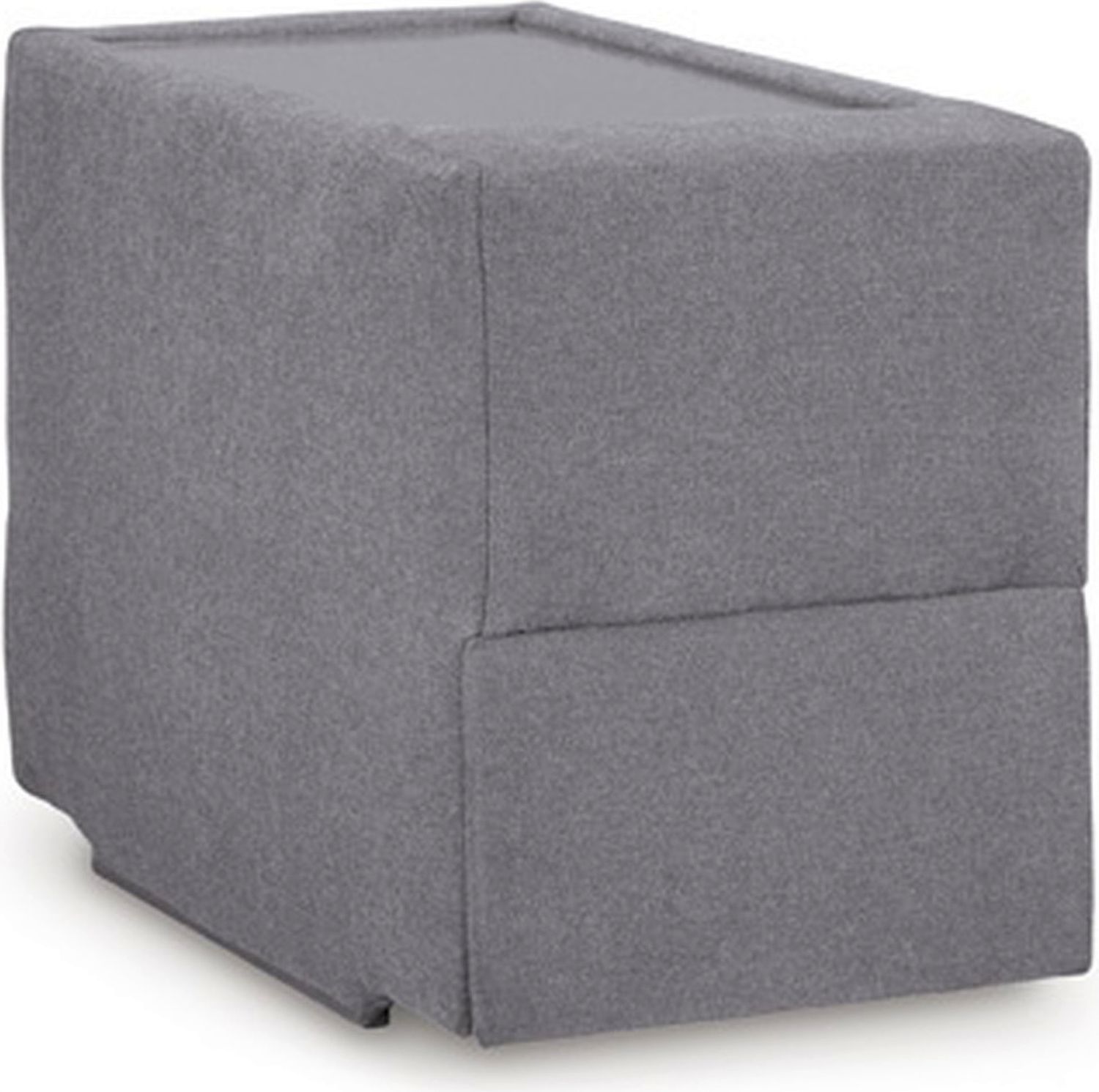 Modmax 8-Piece LAF Sectional with 2 Console In Granite 92104S31