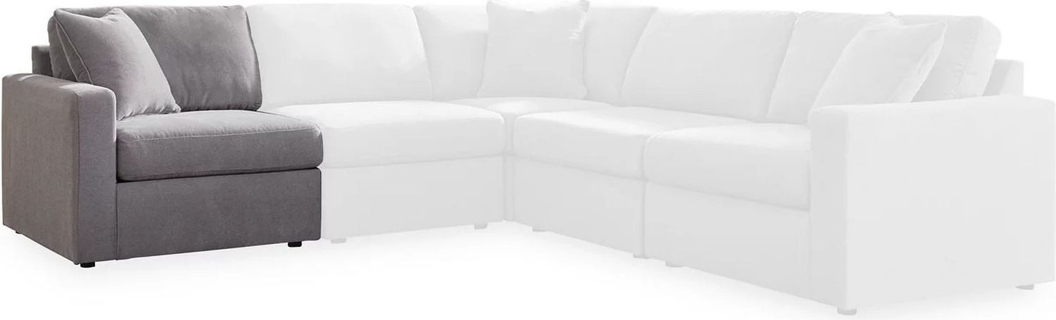 Modmax 7-Piece LAF Sectional In Granite 92104S33