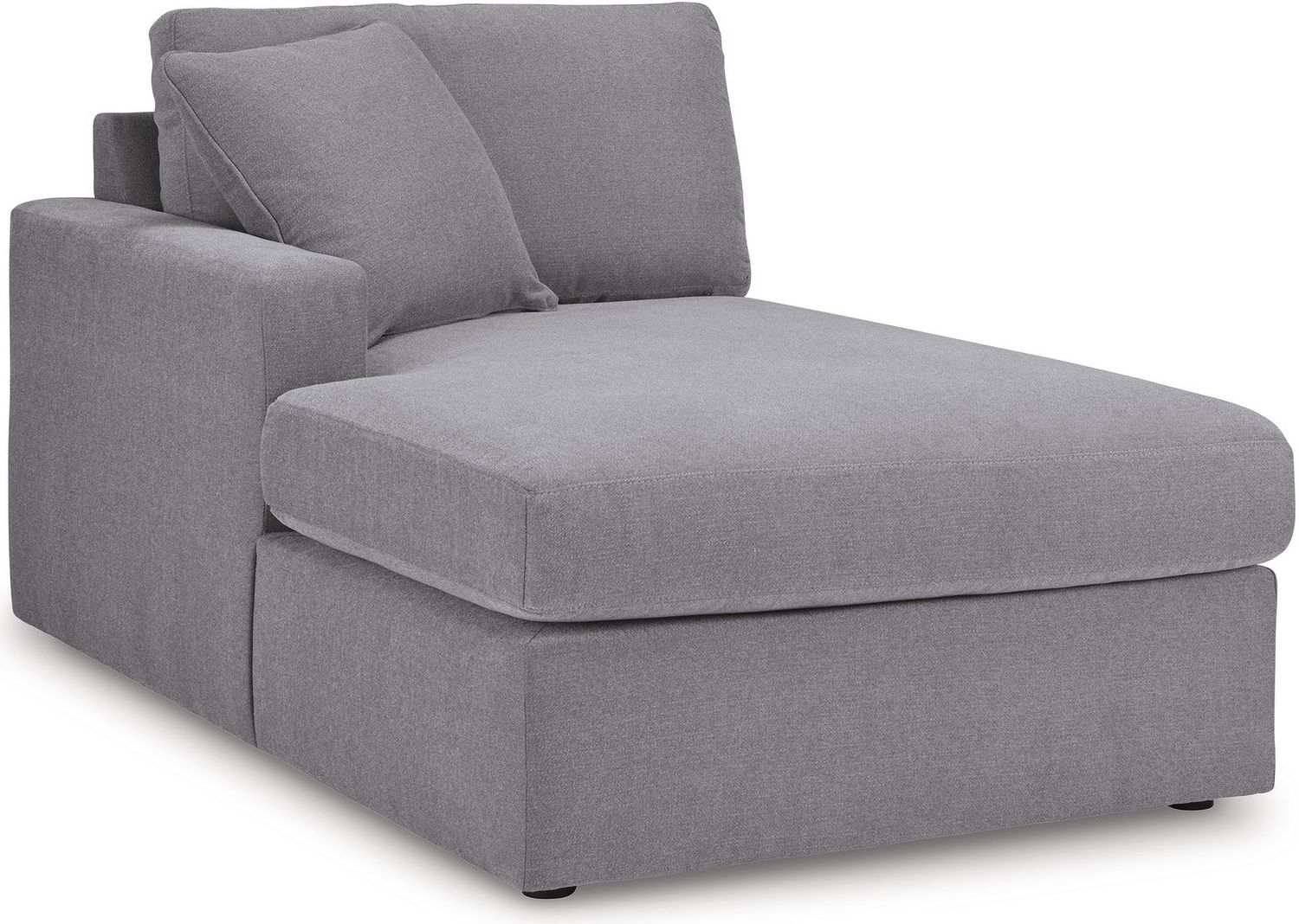 Modmax 6-Piece Sectional with Audio System and Chaise In Granite 92104S50