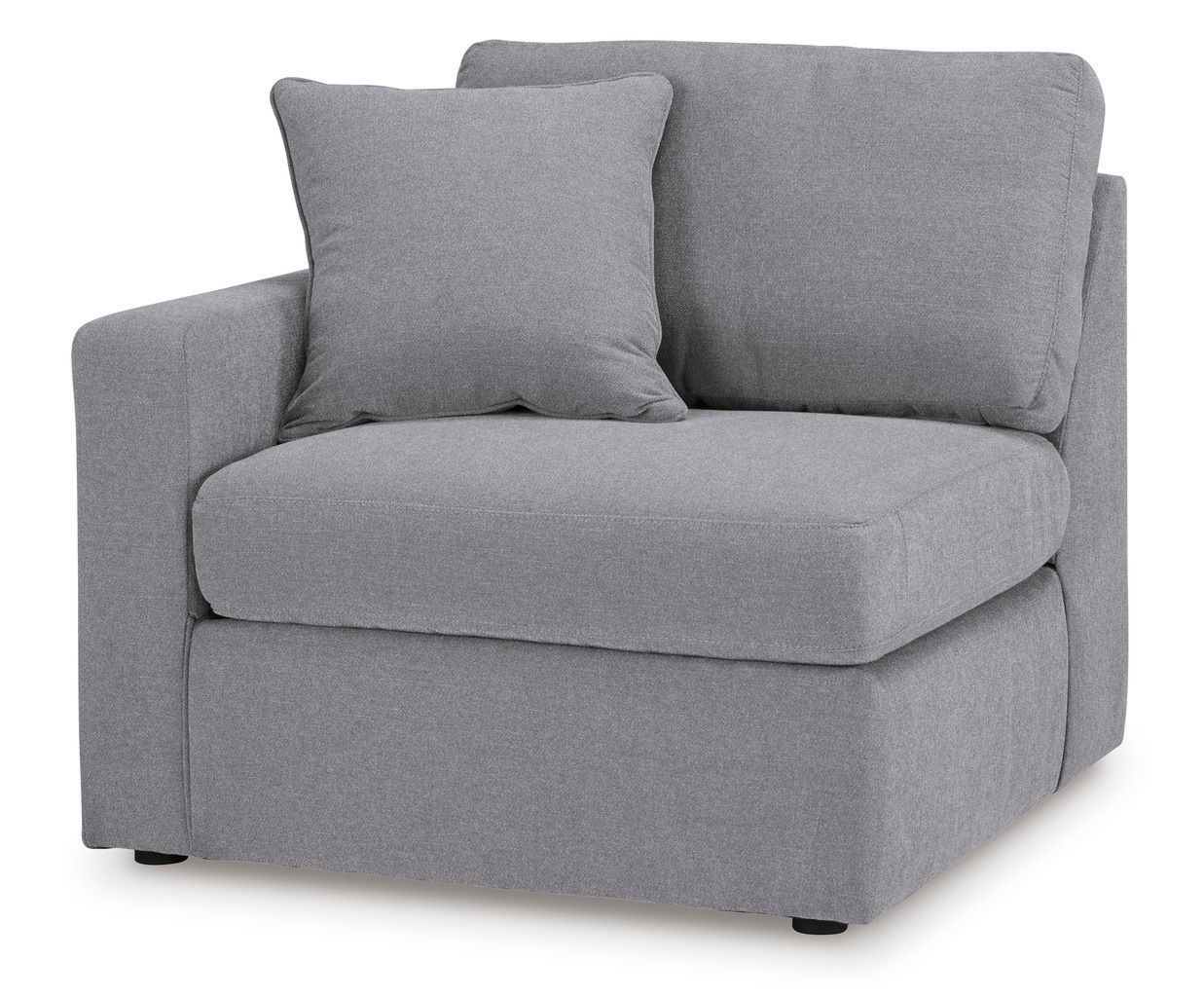 Modmax 6-Piece Sectional with Audio System and Chaise In Granite 92104S51
