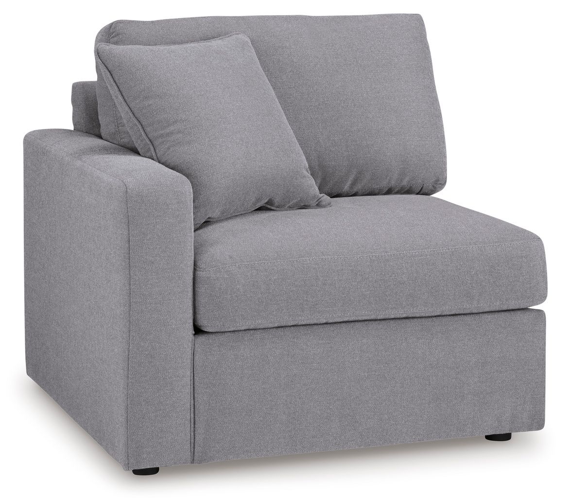 Modmax 6-Piece Sectional with Audio System and Chaise In Granite 92104S51
