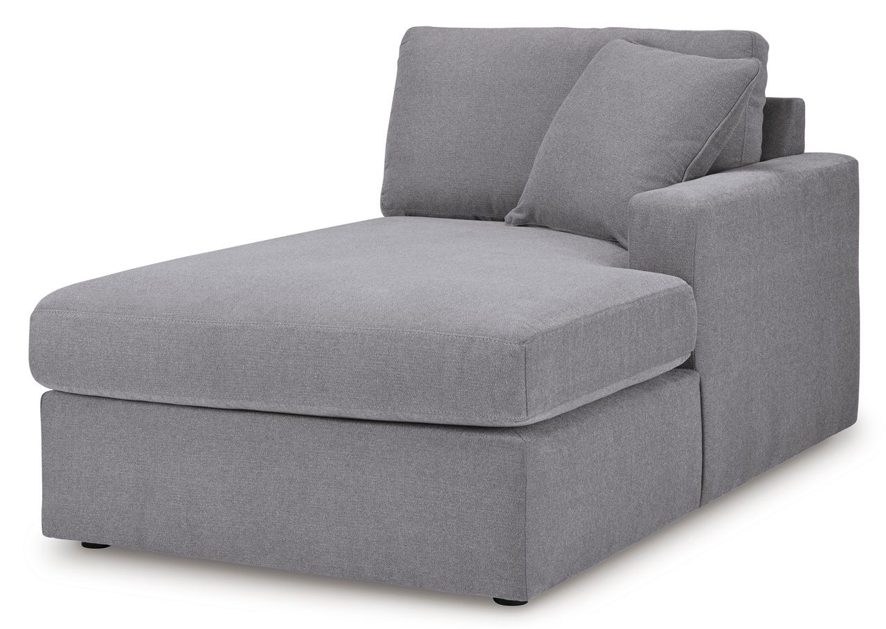 Modmax 6-Piece Sectional with Audio System and Chaise In Granite 92104S51