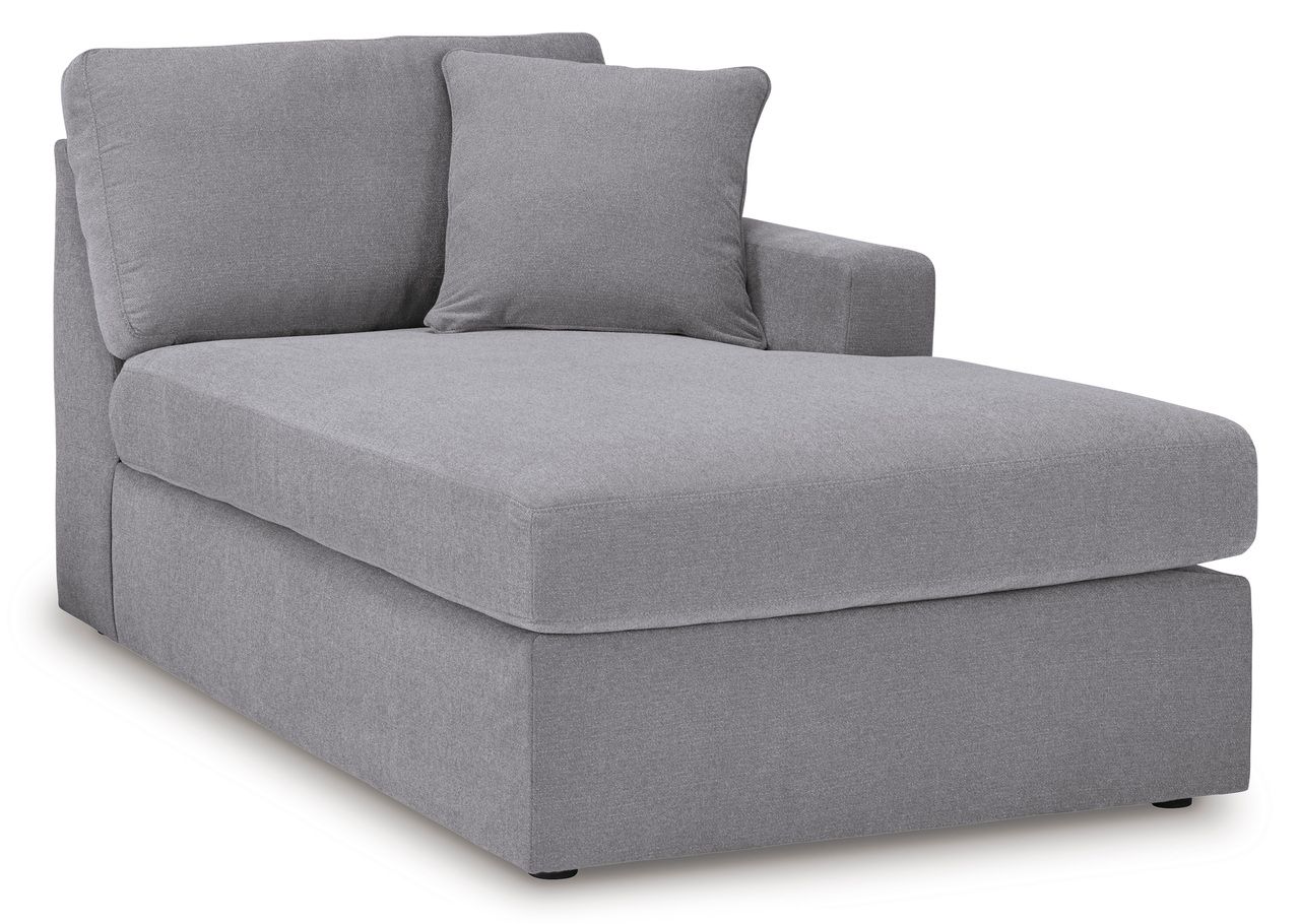 Modmax 6-Piece Sectional with Audio System and Chaise In Granite 92104S51