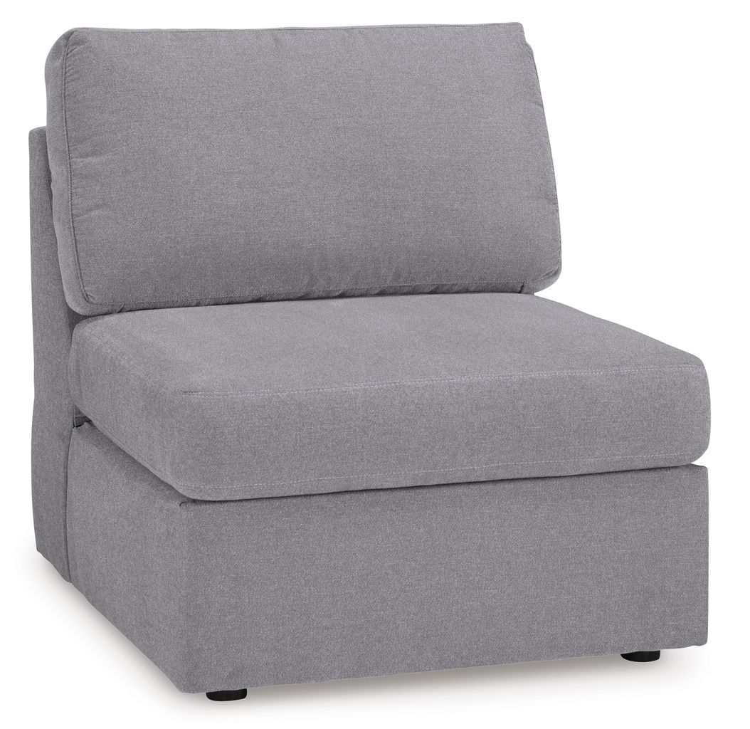 Modmax 6-Piece Sectional with Audio System and Chaise In Granite 92104S51