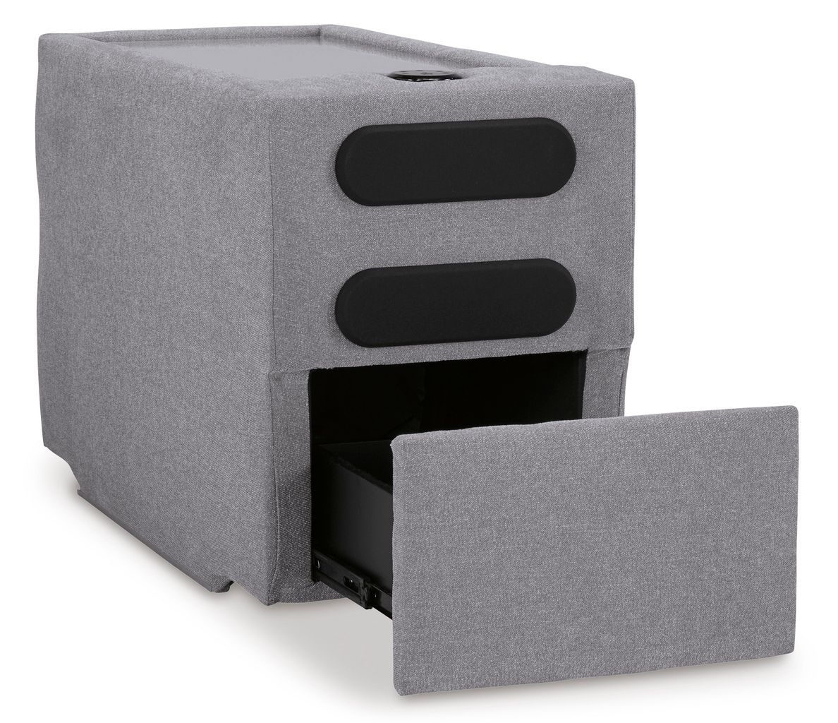 Modmax 6-Piece Sectional with Audio System and Chaise In Granite 92104S51