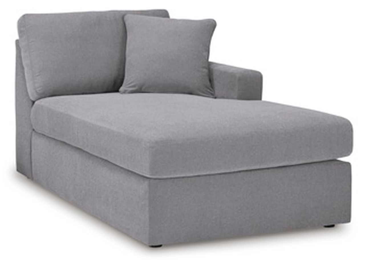 Modmax 6-Piece Sectional with Audio System and Chaise In Granite 92104S51