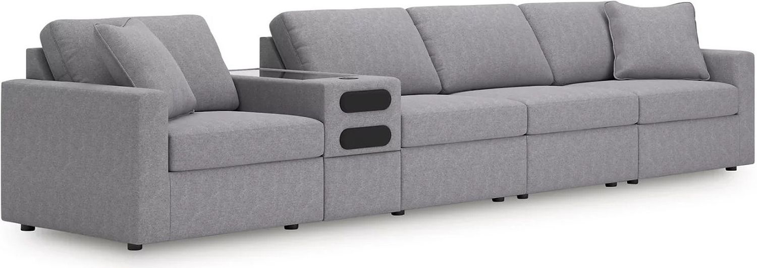 Modmax 5-Piece Sectional In Granite 92104S61