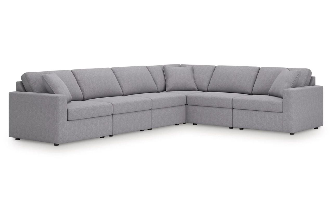 Modmax 6-Piece Sectional In Granite 92104S63