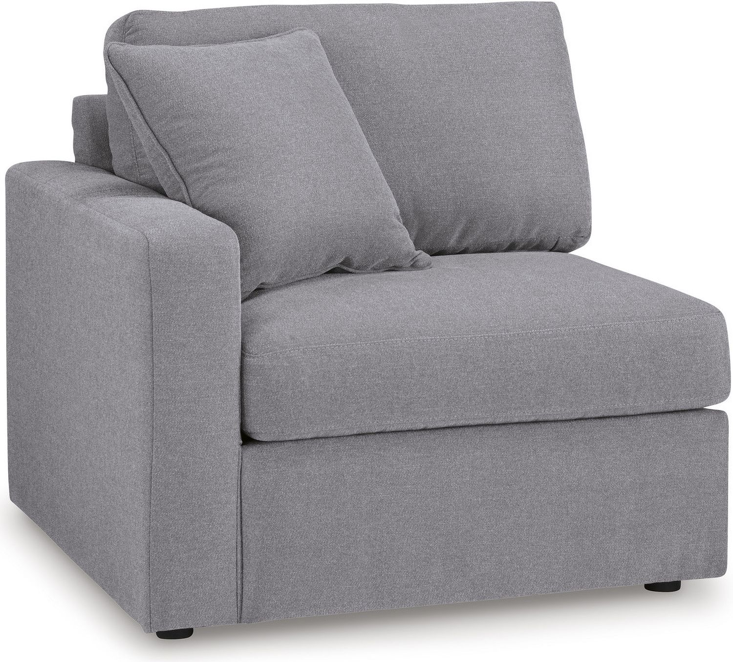 Modmax 7-Piece Balanced Sectional with Audio and Storage Consoles In Granite 92104S69