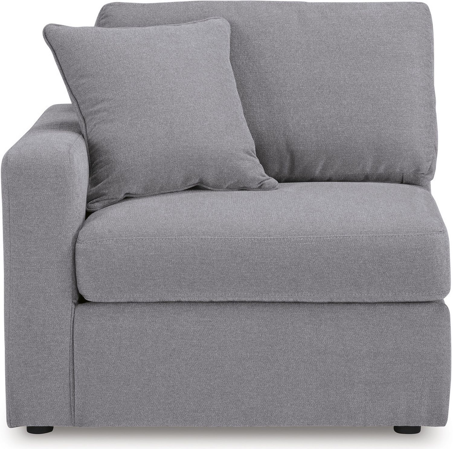 Modmax 7-Piece Balanced Sectional with Audio and Storage Consoles In Granite 92104S69