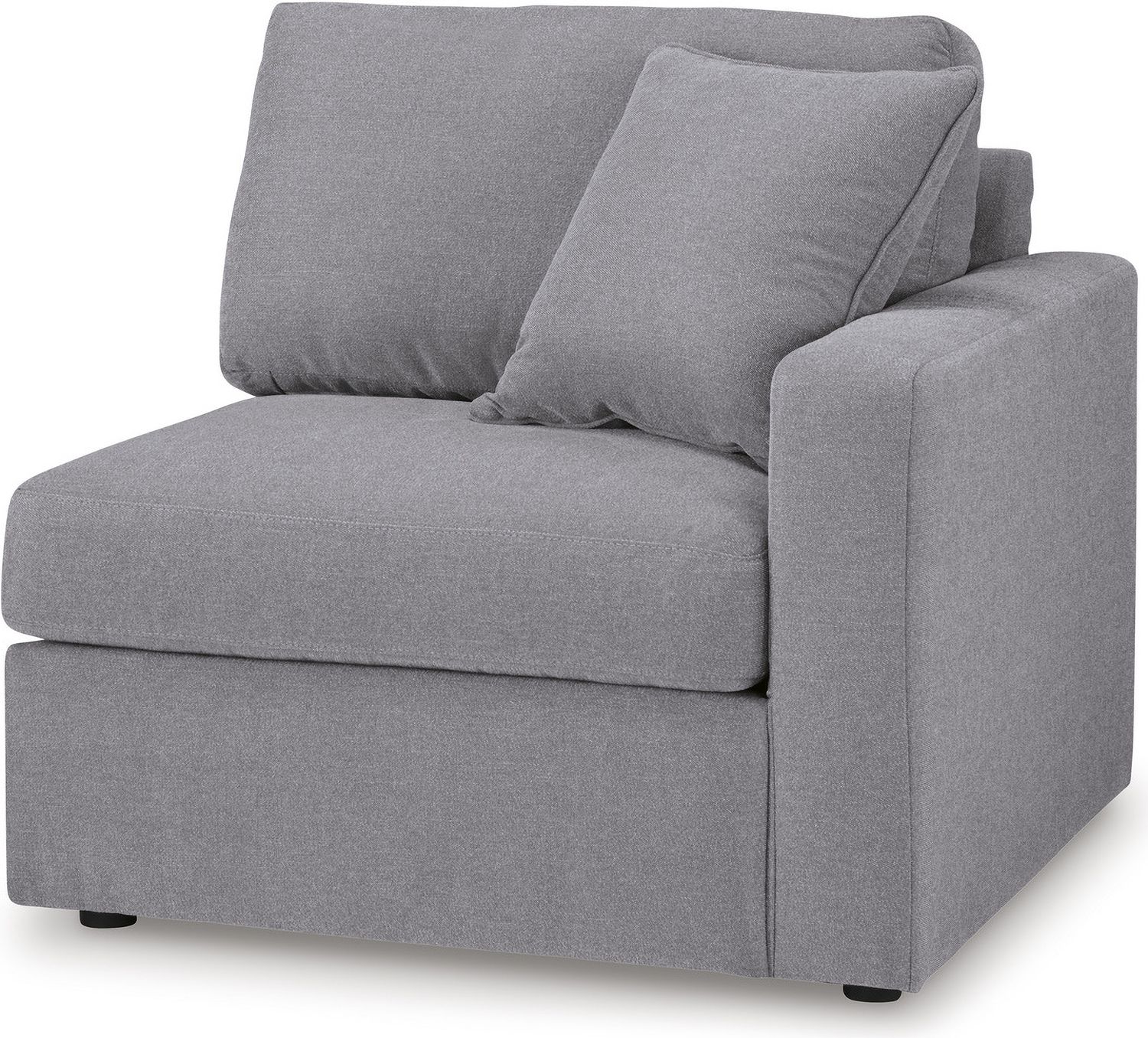 Modmax 7-Piece Balanced Sectional with Audio and Storage Consoles In Granite 92104S69