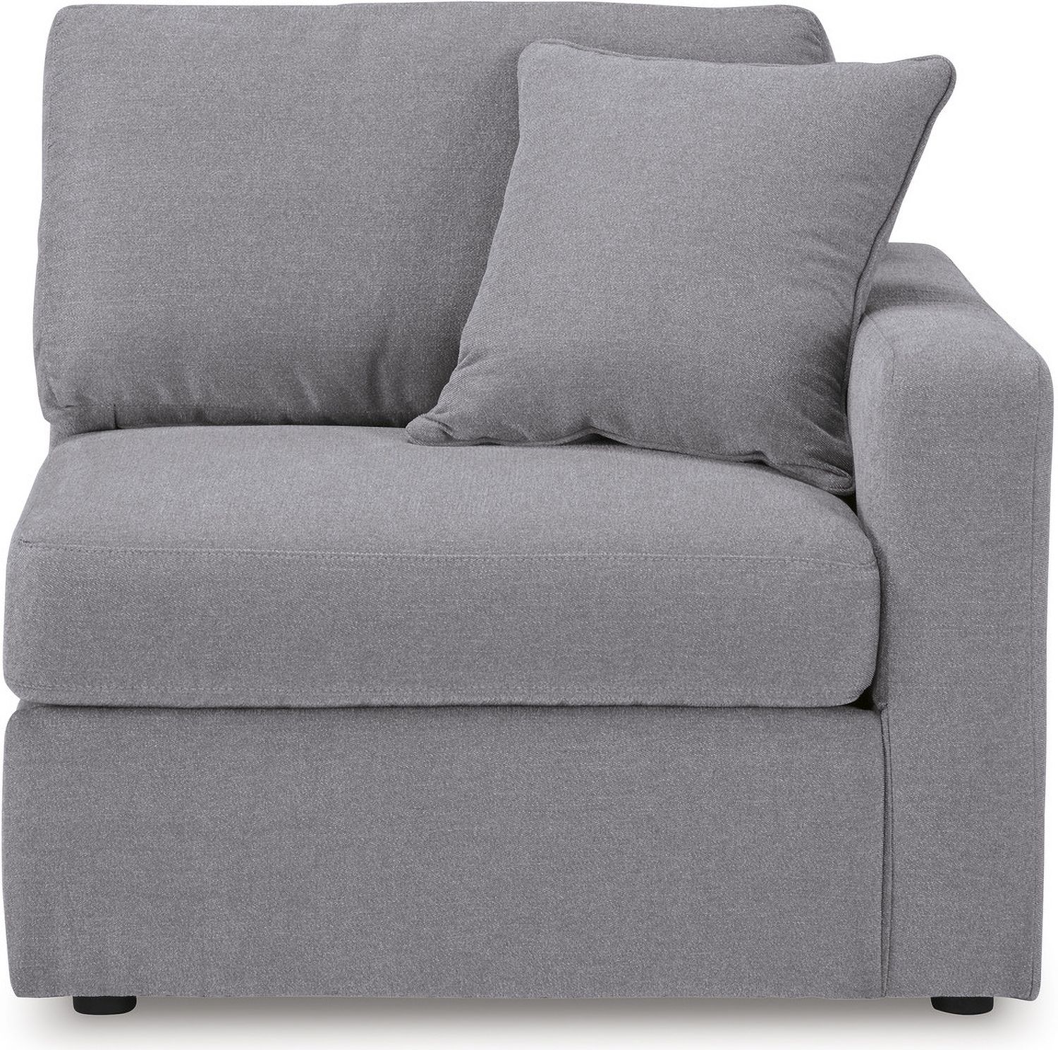 Modmax 7-Piece Balanced Sectional with Audio and Storage Consoles In Granite 92104S69