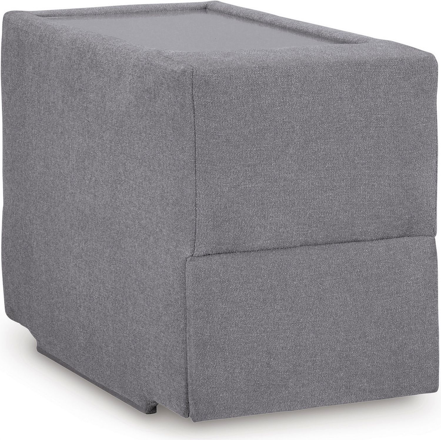 Modmax 7-Piece Balanced Sectional with Audio and Storage Consoles In Granite 92104S69