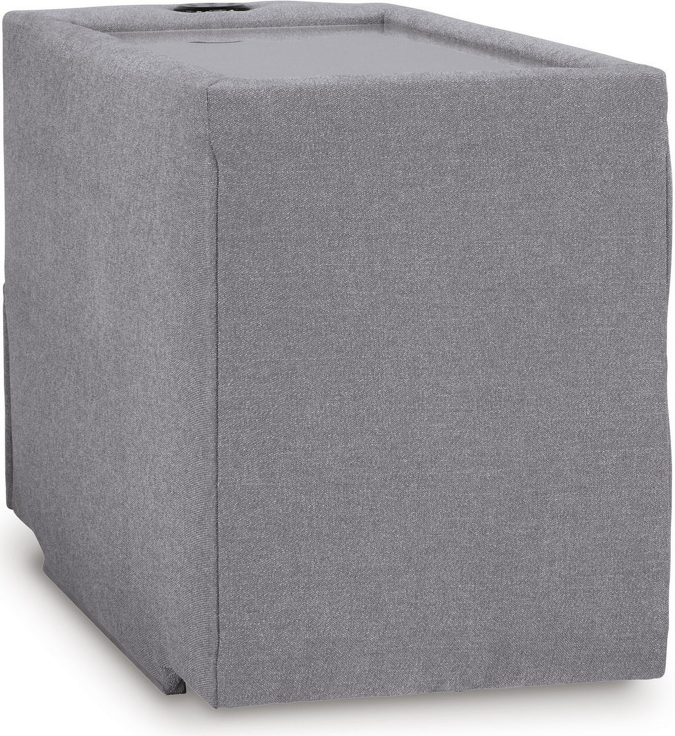 Modmax 7-Piece Balanced Sectional with Audio and Storage Consoles In Granite 92104S69