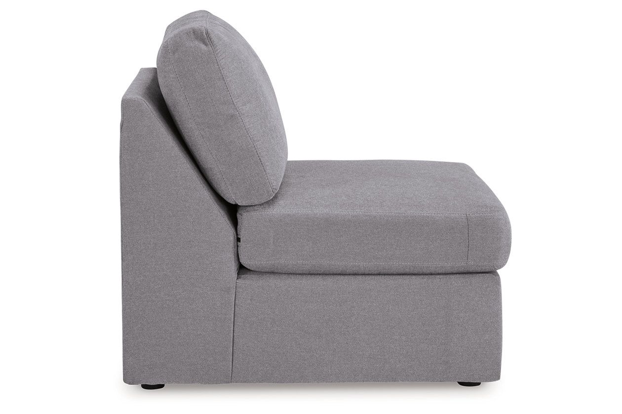 Modmax 5 Piece Sectional with Audio Console In Granite 92104S70