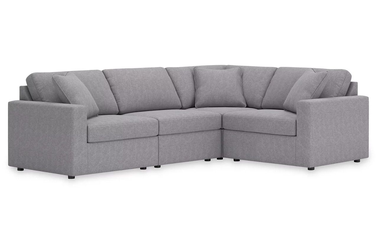 Modmax 4-Piece Sectional In Granite 92104S73