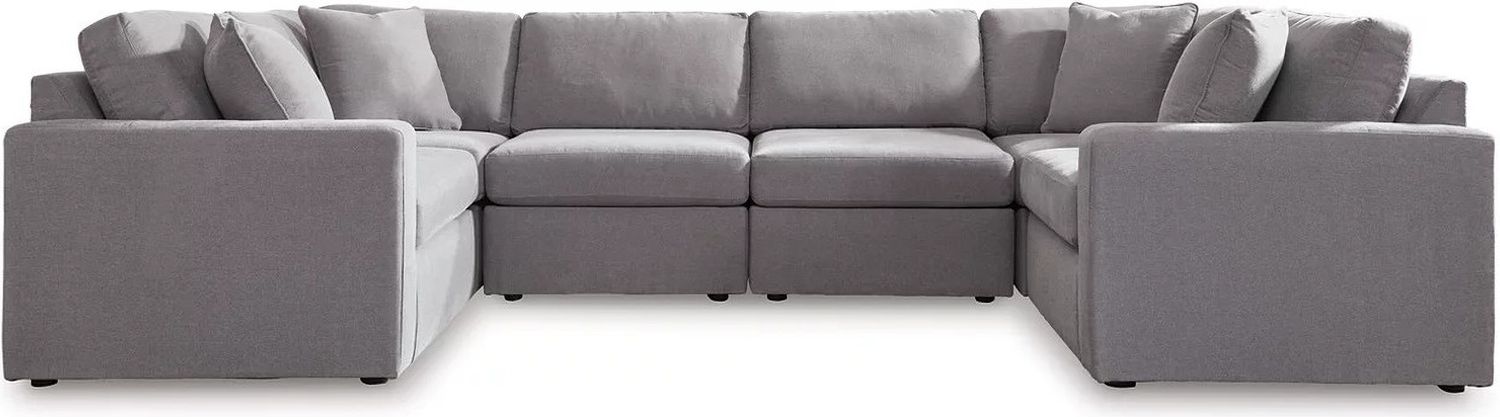 Modmax 6-Piece Sectional In Granite 92104S8