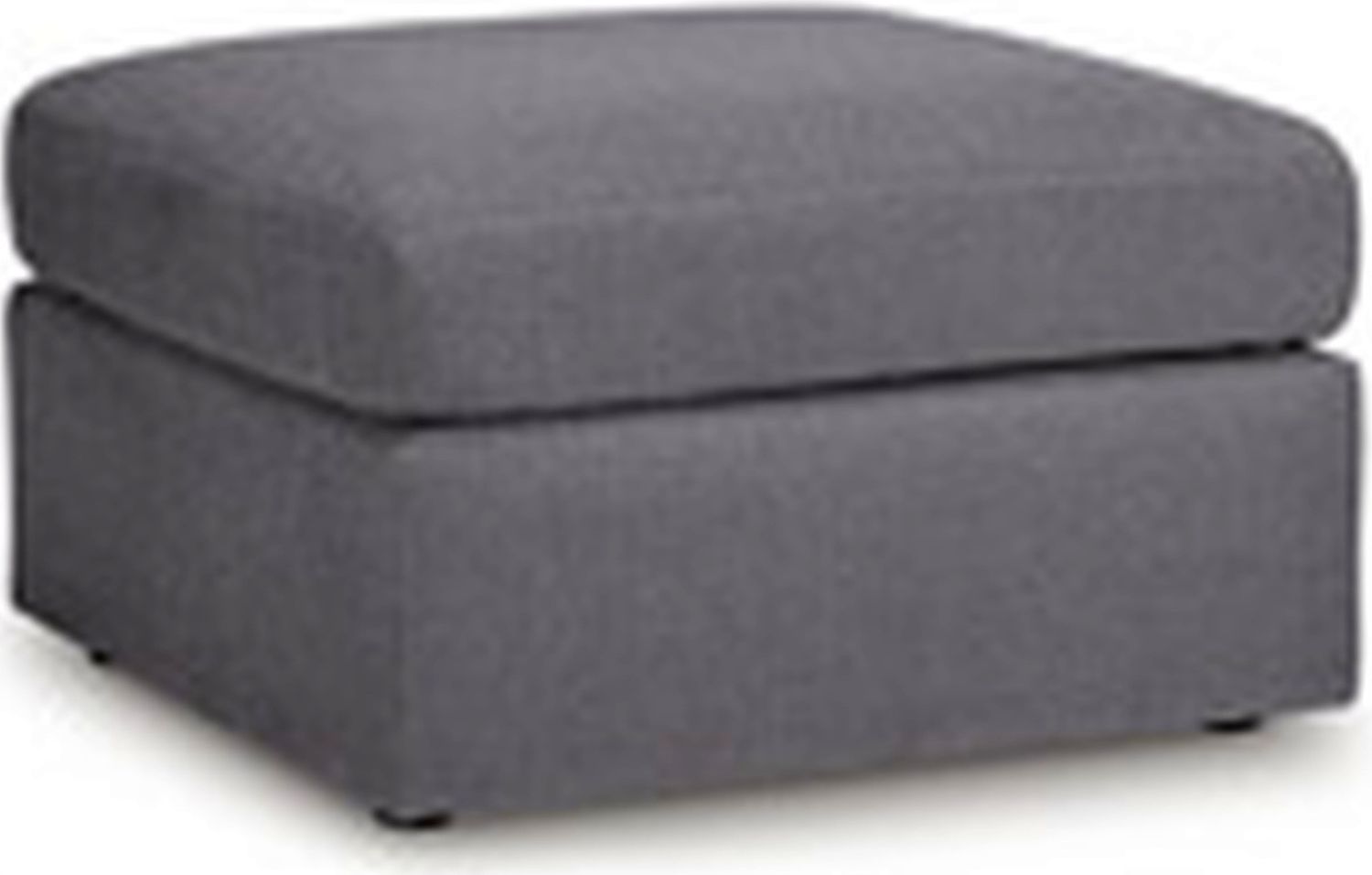 Modmax 6-Piece Sectional and Oversized Accent Ottoman In Granite 92104U25