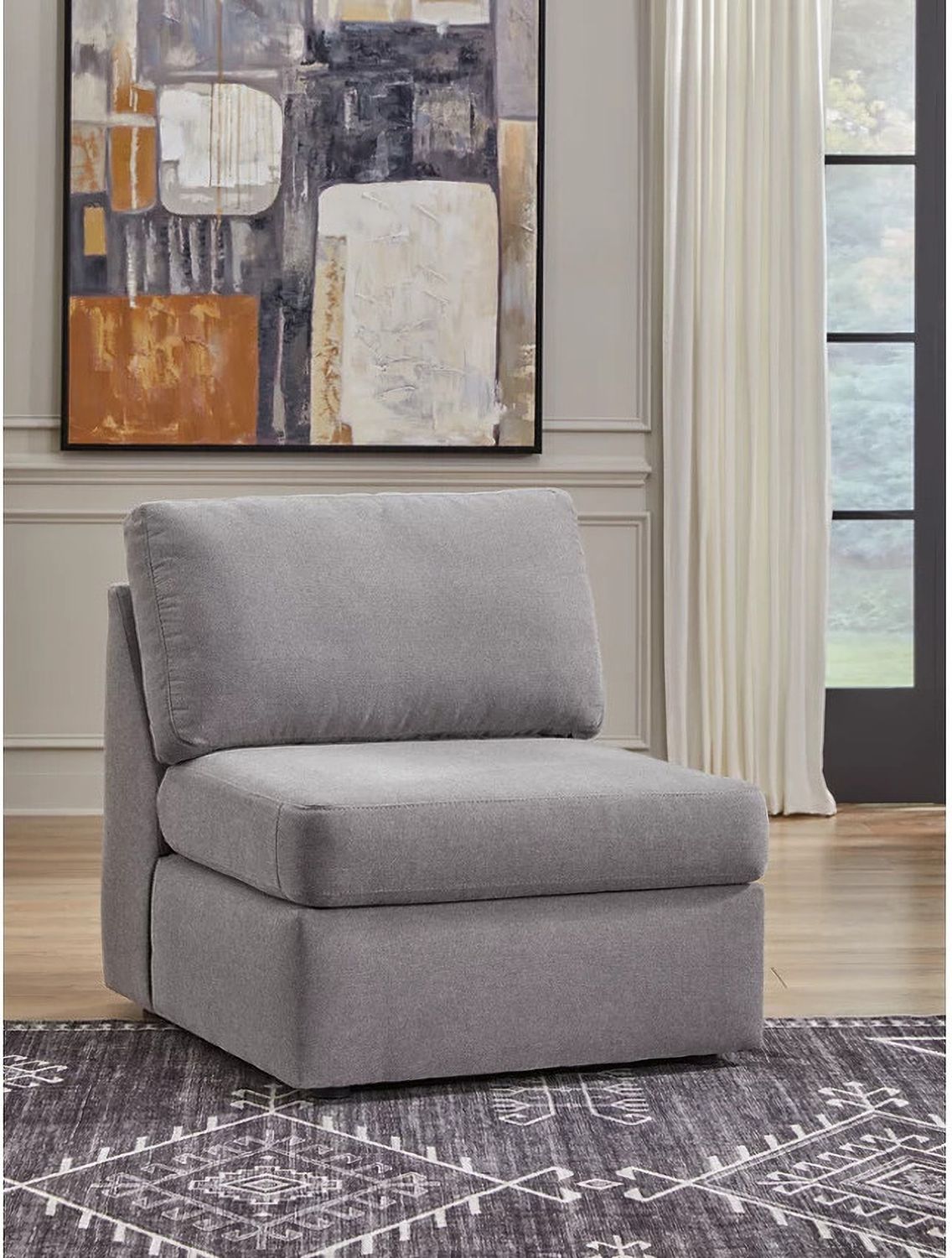 Modmax 6-Piece Sectional In Granite 92104U26