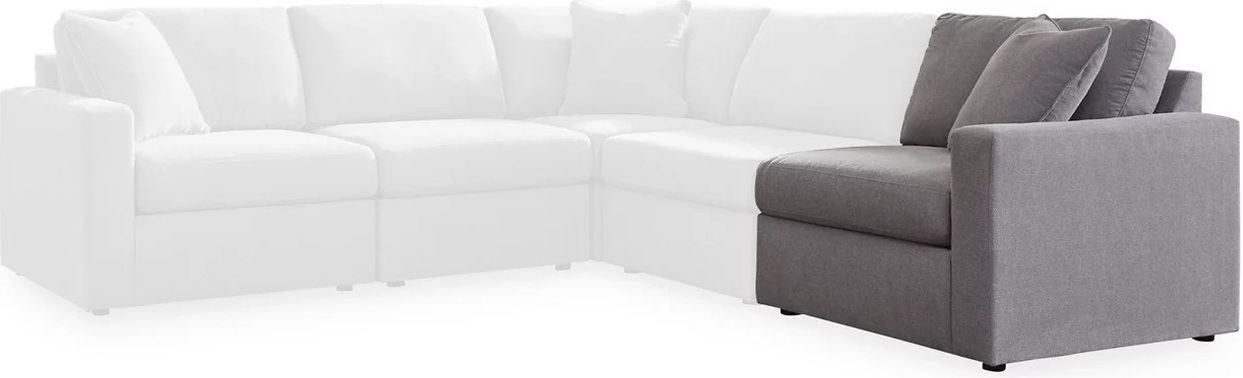 Modmax 6-Piece Sectional In Granite 92104U26