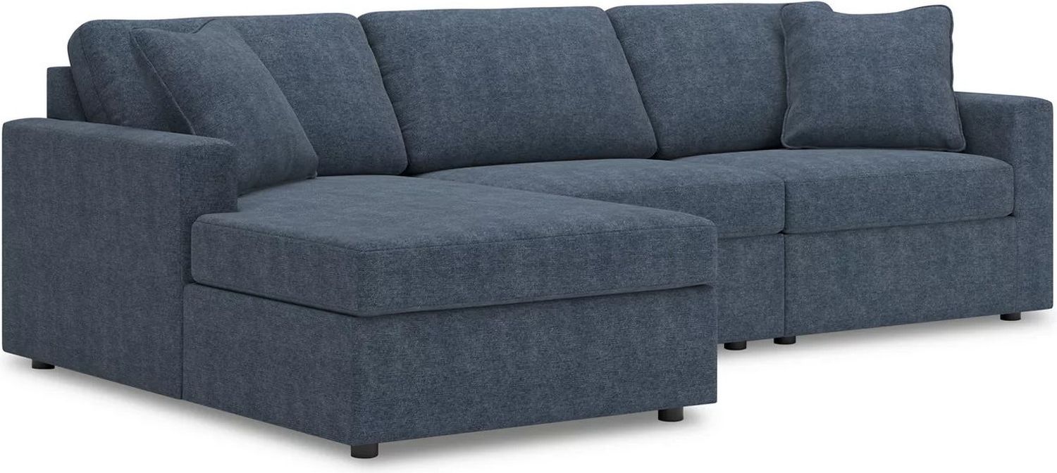 Modmax 3-Piece LAF Sectional with Chaise In Ink 92121S17