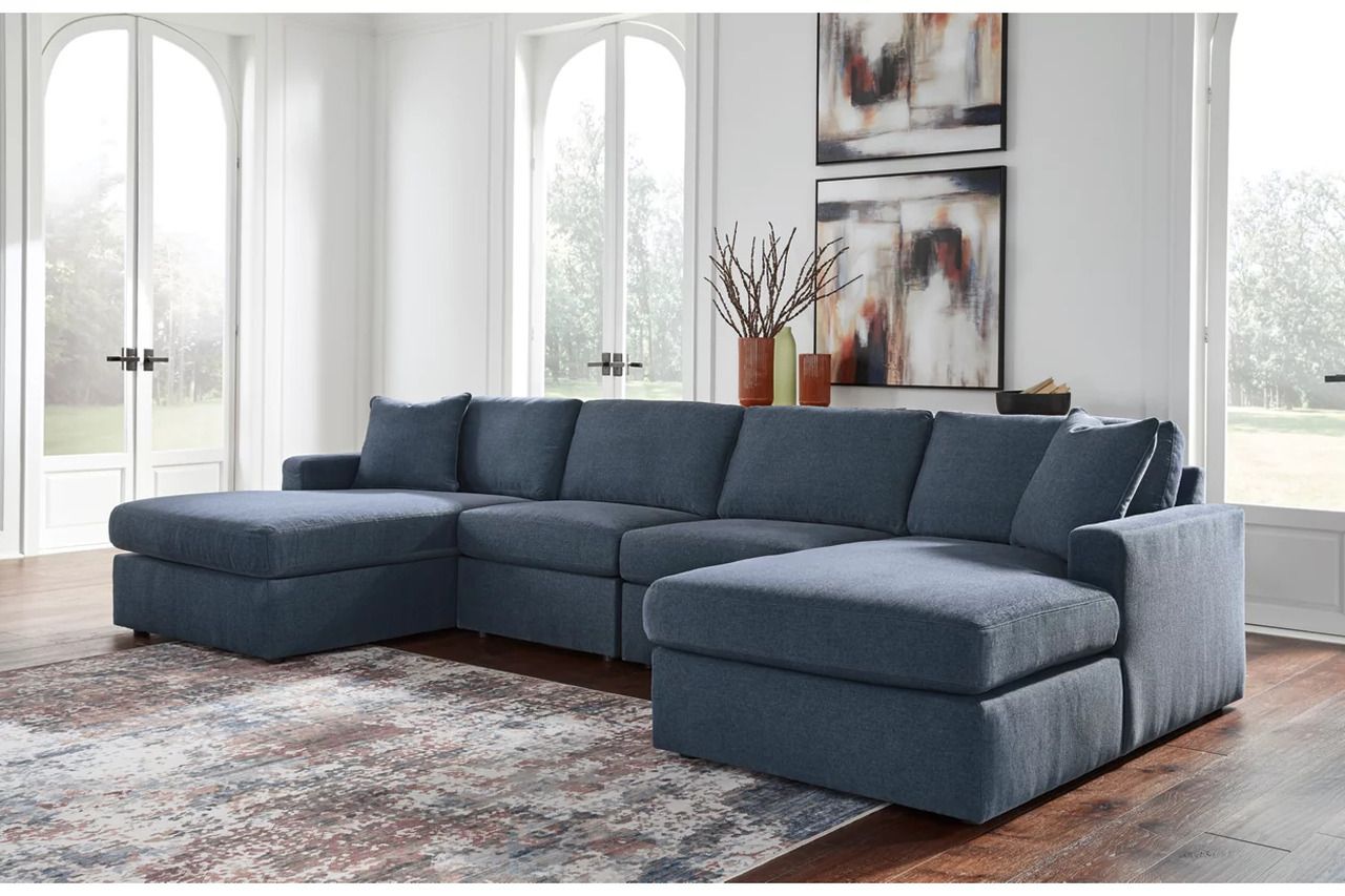Modmax 4-Piece Sectional With Chaise In Ink 92121S19