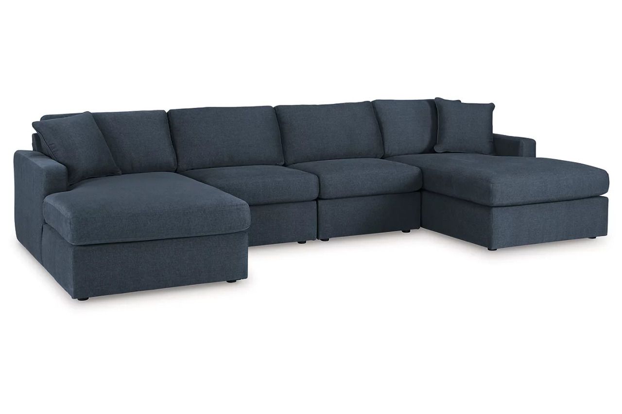 Modmax 4-Piece Sectional With Chaise In Ink 92121S19