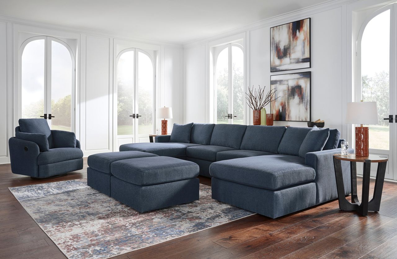 Modmax 4-Piece Sectional With Chaise In Ink 92121S19