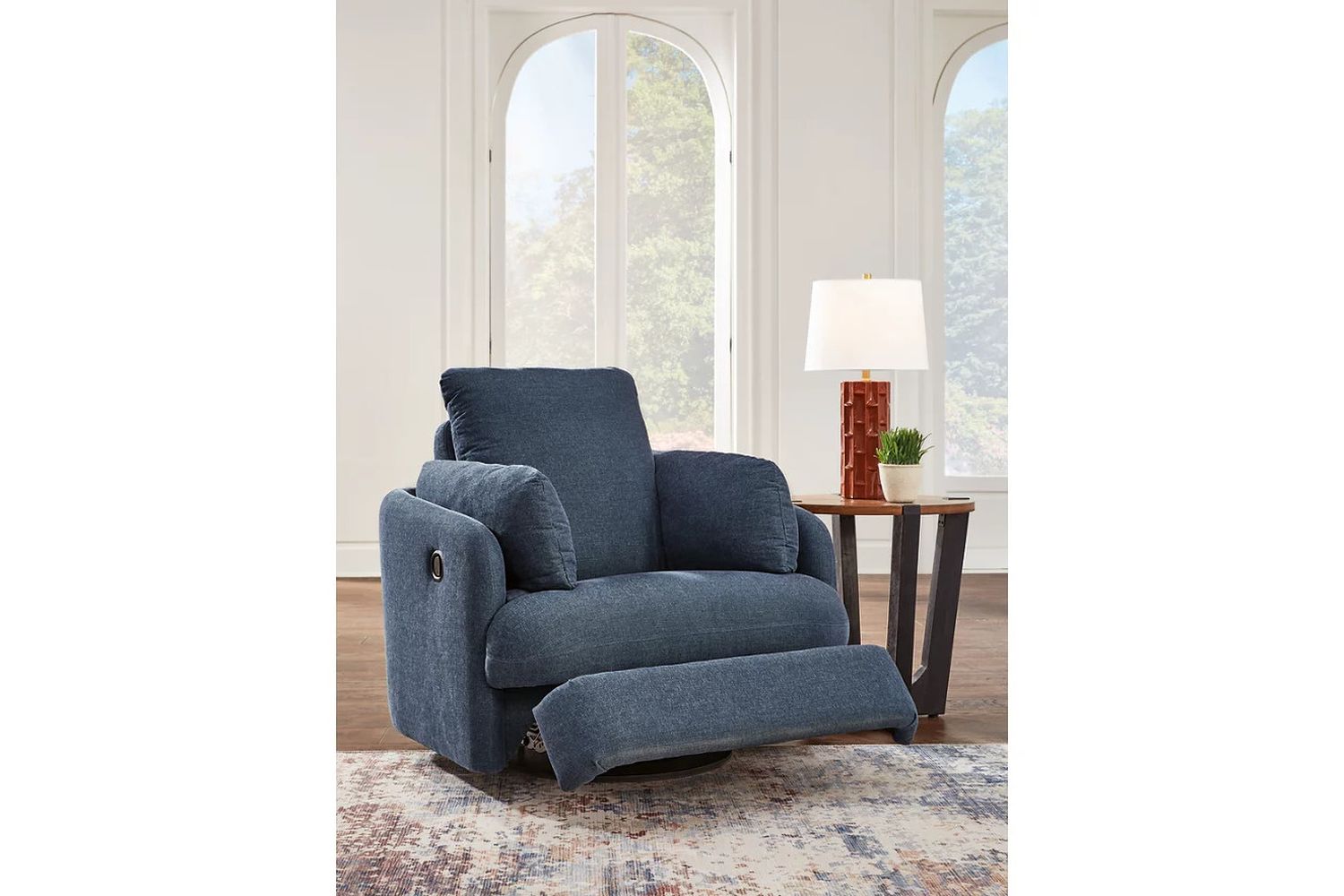 Modmax 6-Piece RAF Sectional with Storage Console In Ink 92121S22