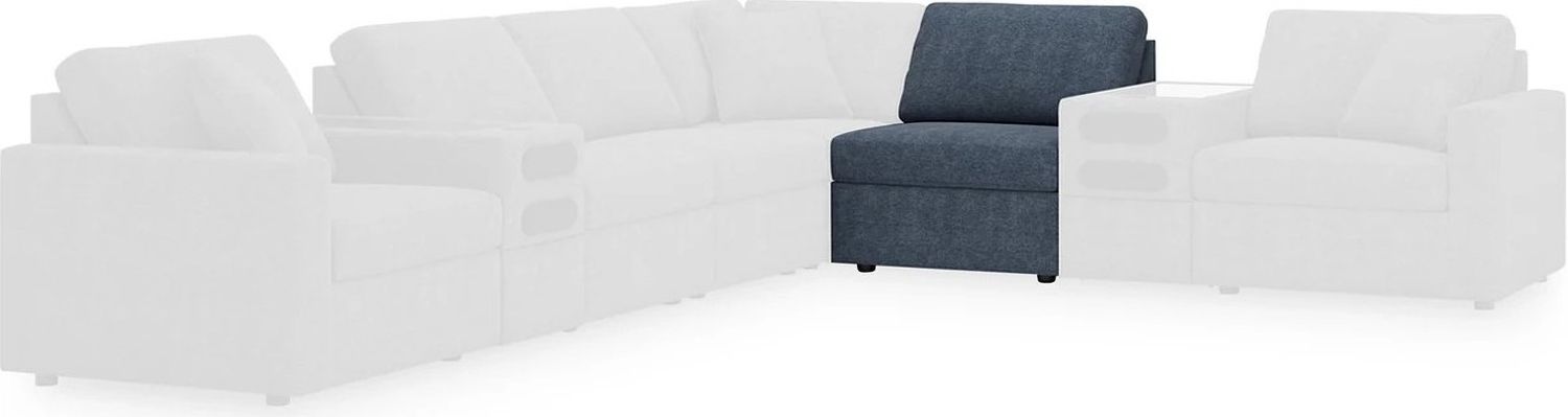 Modmax 4-Piece RAF Sectional with Chaise In Ink 92121S27