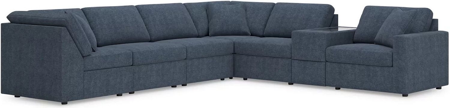 Modmax 7-Piece RAF Sectional In Ink 92121S32